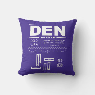 Denver International Airport DEN Cushion