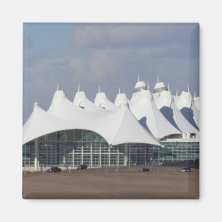 Denver International Airport Main Terminal Buildin Magnet