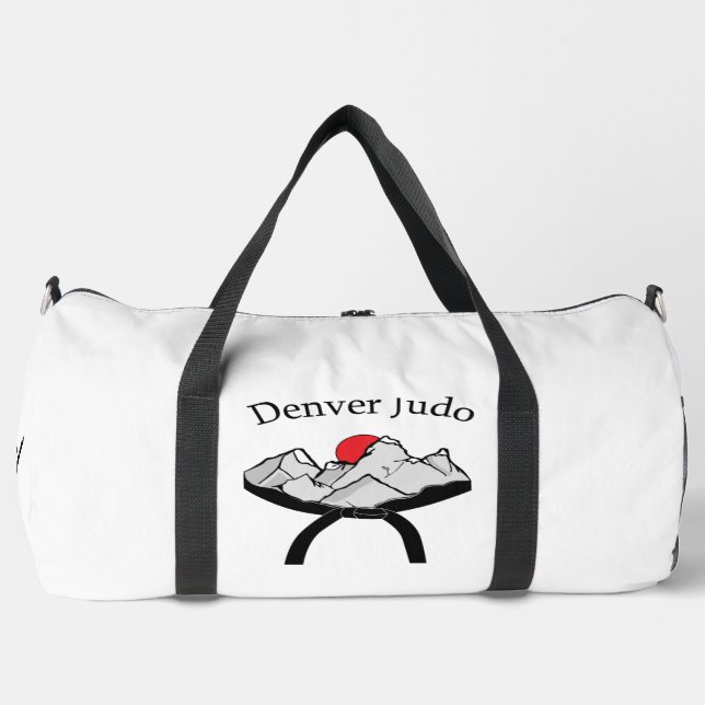 Denver Judo Large Duffle Bag (Front)