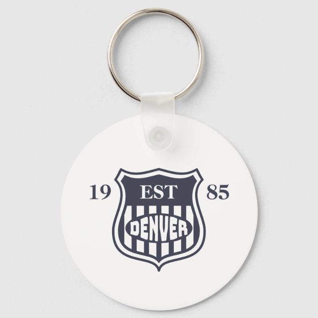 Denver Key Ring (Front)