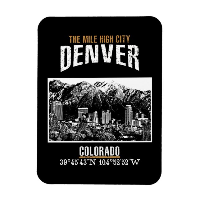 Denver Magnet (Vertical)