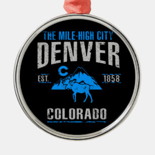 Denver Metal Tree Decoration