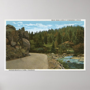 Denver Mountain Park, CO Poster