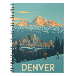 Denver Mountain Travel Notebook