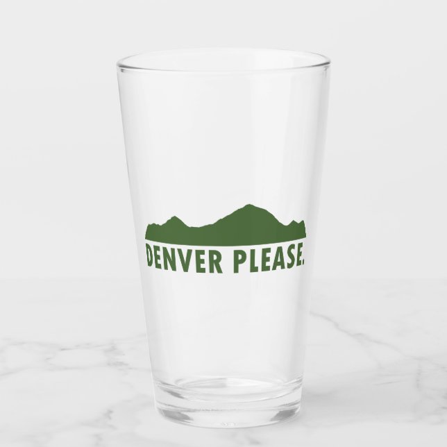 Denver Please Glass (Front)