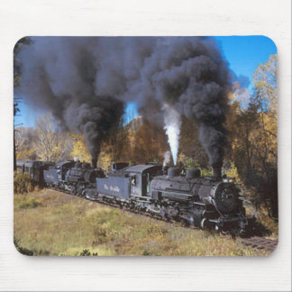 Denver & Rio Grande steam railroad mousemat