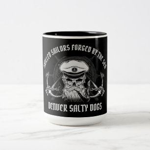 DENVER SALTY DOGS Two-Tone COFFEE MUG
