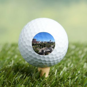 Denver Skyline Capitol Dome Civic Center Park Golf Balls