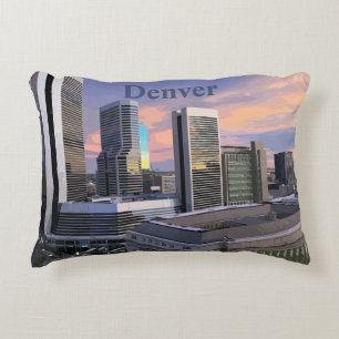 Denver Skyline Decorative Cushion