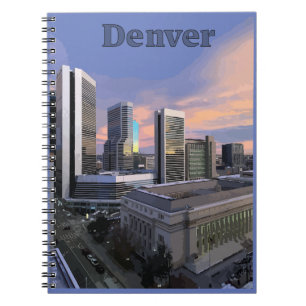 Denver Skyline Notebook