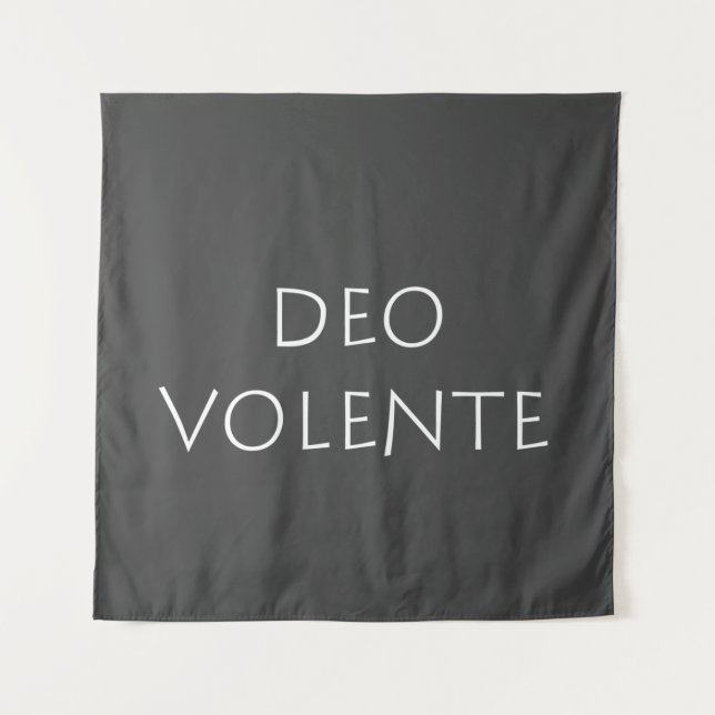 Deo volente tapestry (Front)