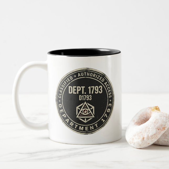 Department 1793 Coffee Mug (With Donut)