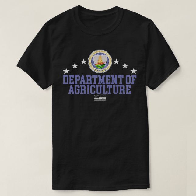 Department of Agriculture  USDA Premium  T-Shirt (Design Front)