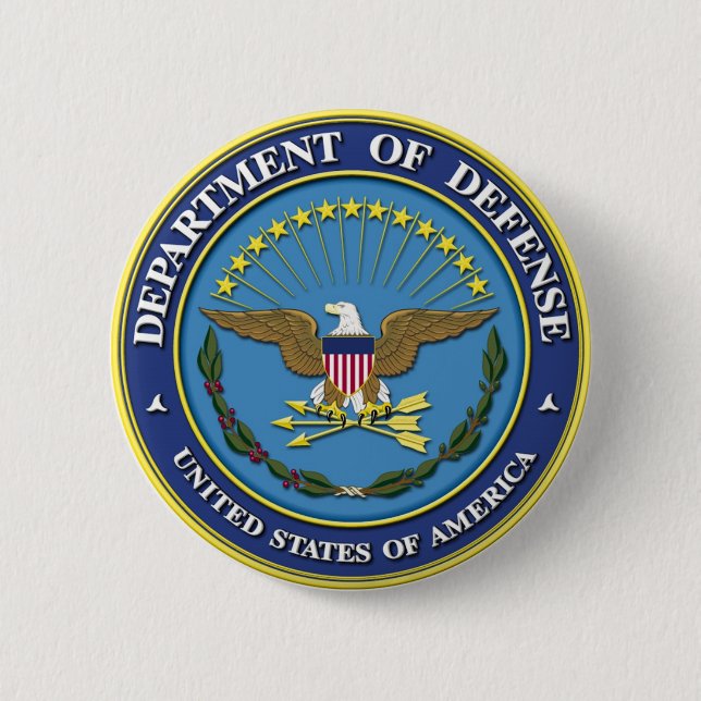 Department of Defence 6 Cm Round Badge (Front)