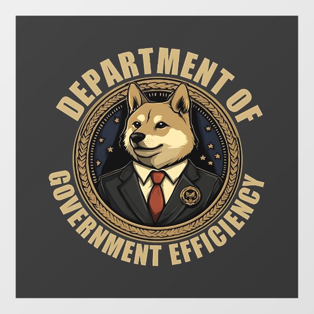 Department Of Government Efficiency Doge Dog (Sheet)