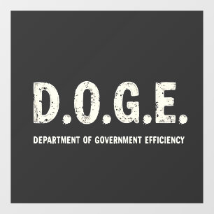 Department Of Government Efficiency Doge Dog  