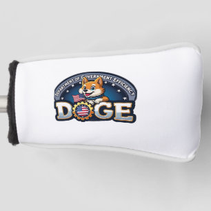 Department Of Government Efficiency Doge Dog   Golf Head Cover