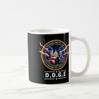 Department Of Government Efficiency Doge Trump Coffee Mug