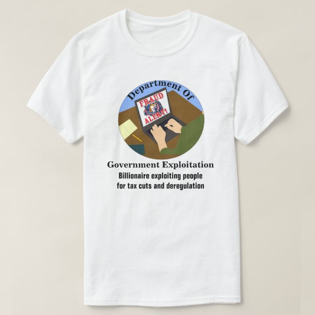 Department Of Government Exploitation T-Shirt (Design Front)