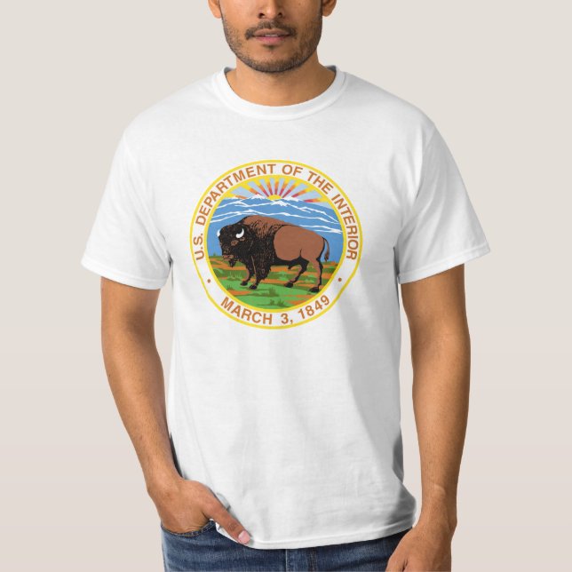 department of interior T-Shirt (Front)