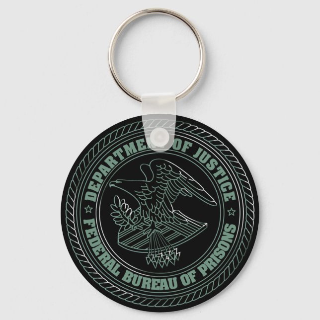 Department of Justice | Eagle Key Ring (Front)