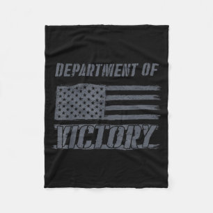 Department Of Victory Aamerica Guardian Of Dom Fleece Blanket
