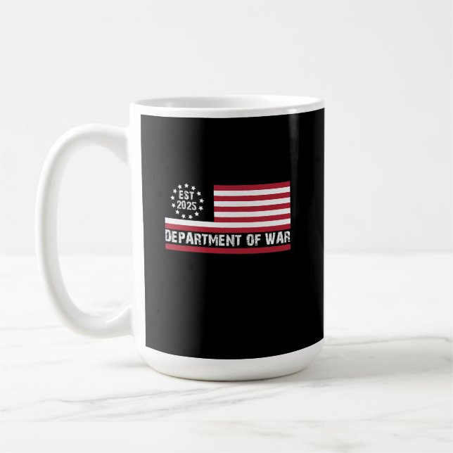 Department of War Established 2025 Coffee Mug (Left)