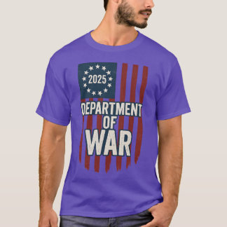 Department of War Established 2025 T-Shirt