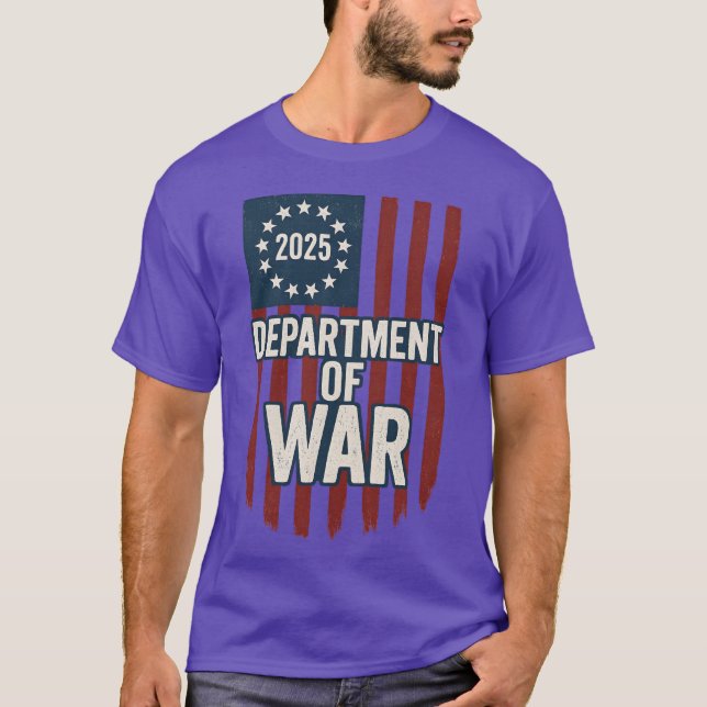 Department of War Established 2025 T-Shirt (Front)