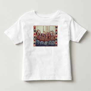 Departure of a Boat for the Crusades, Toddler T-Shirt