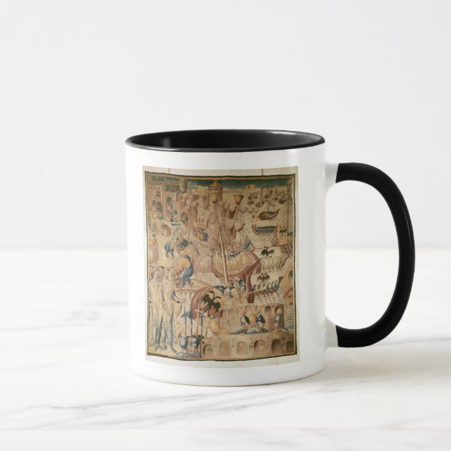 Departure of a Fleet of Ships Mug (Right)