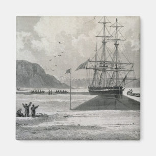 Departure of the boats from Hecla Cove, June 21, 1 Magnet