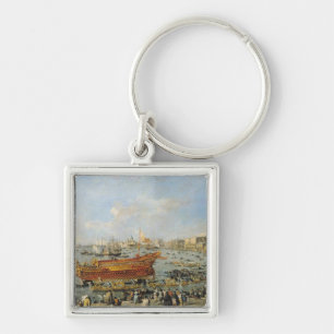 Departure of the 'Bucentaur' for the Lido Key Ring