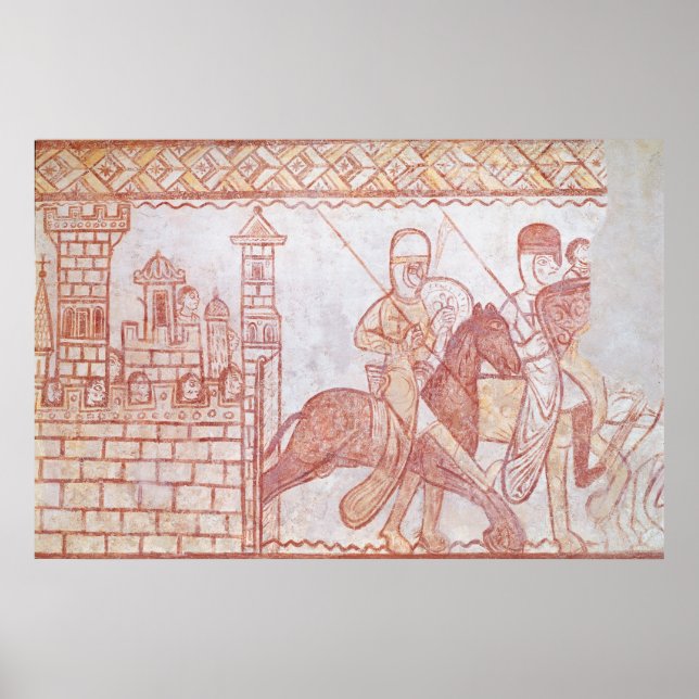 Departure of the Crusaders Poster (Front)