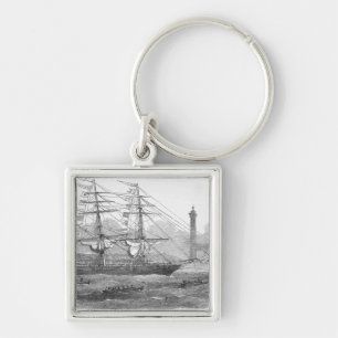 Departure of 'The Lizzie Webber' Key Ring