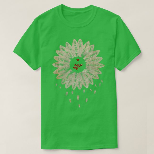 Depeche Flower Mode TShirt (Design Front)