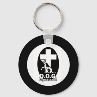 Depend on God Key Ring
