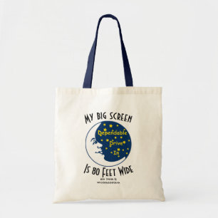 Dependable Drive In Big Screen Tote Bag