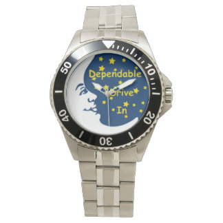 Dependable Drive In Wrist Watch