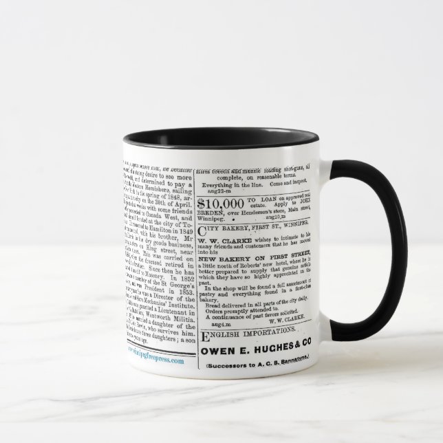 Dependable Free Press mug (wraparound) (Right)