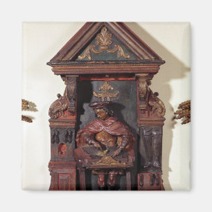 Depicting St. Crispin at his Workbench Magnet