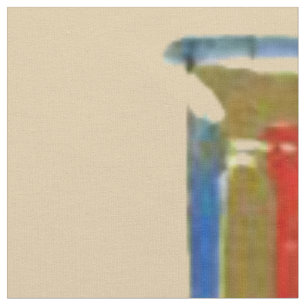 Depiction of the prince's fishing trip fabric