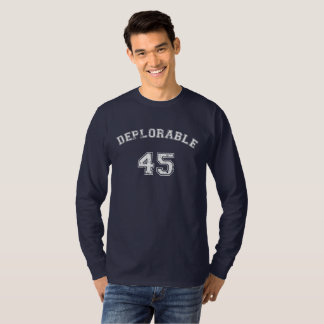 Deplorable U 2 shirt in white