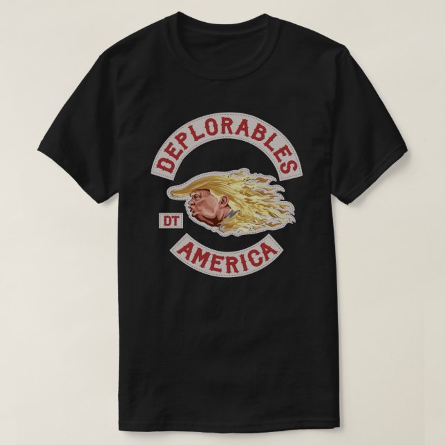 Deplorables for Trump Classic T-Shirt (Design Front)