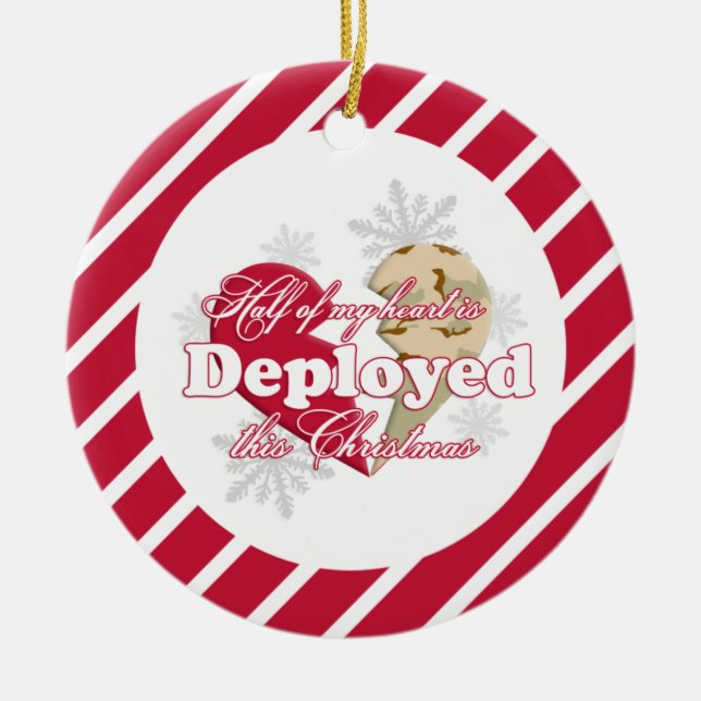 Deployed this Christmas Ceramic Tree Decoration (Front)