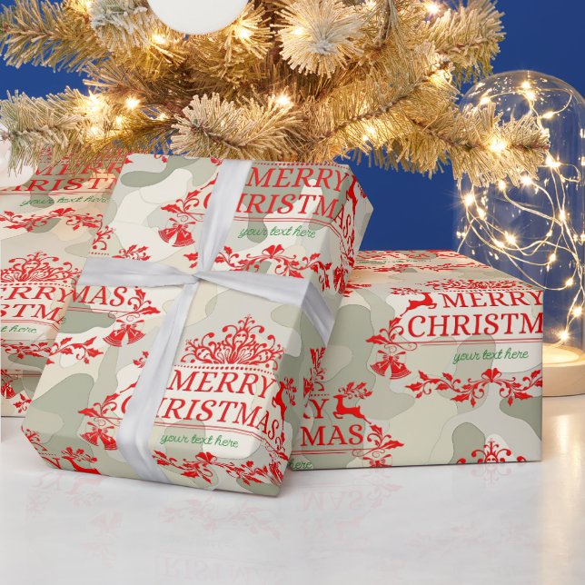 Deployment Delight Christmas Wrapping Paper (Holidays)