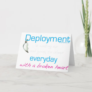 Deployment is... card