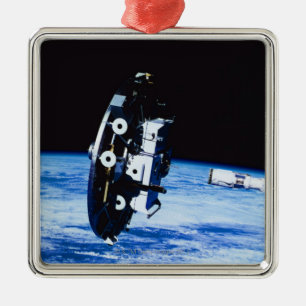 Deployment of a Satellite Metal Ornament