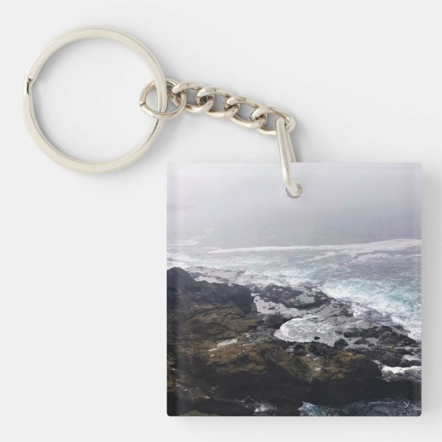Depoe Bay, Oregon Key Ring (Front)
