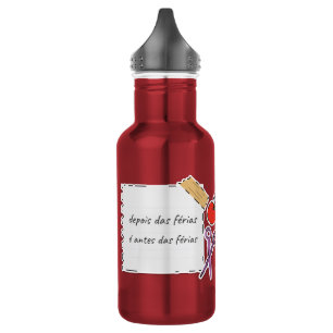 Depois das Férias é Antes das Férias 532 Ml Water Bottle